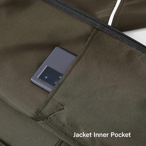 Chándal de algodón de peso pesado para hombre con chaqueta con cremallera Logotipo personalizado Ropa de calle Premium Chándal de hombre con capucha y pantalones de chándal - Product Image 6