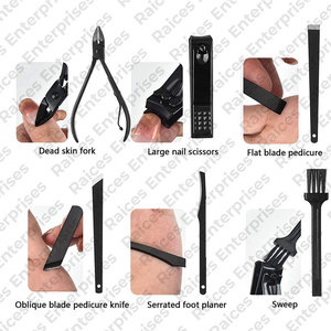 Luxurious Best Quality Stainless Steel <b>Nail</b> <b>Clipper</b> Tools Personal Manicure Pedicure Beauty Kit in Box Packaging - Product Image 4