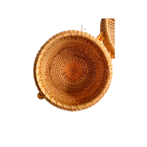 Boîte à mouchoirs ronde en bambou personnalisable Organisateur durable fabriqué au Vietnam quantité minimale de commande bas prix standard d'exportation - Product Image 3