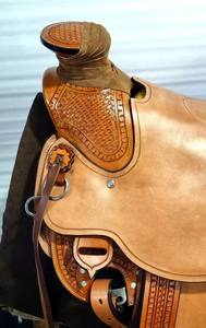 Sillín de caballo de cuero occidental al mejor precio - Product Image 2
