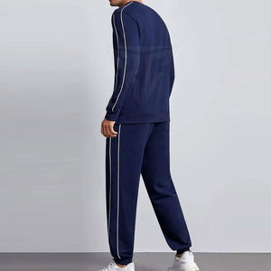 Winter Plus Size Solid Men's Sweat Suits Lightweight 100% Cotton Custom Colors & Logo Low quantité minimale de commande Made in Pakistan - Product Image 2
