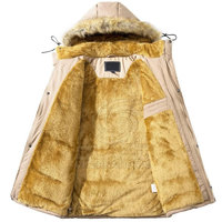 Veste d'hiver en toile respirante à capuche sur mesure pour hommes, best-seller en différentes couleurs