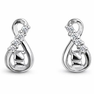 LOS MEJORES ARETES DE PLATA 925 MINIMALISTAS CON CIRCONITA CÚBICA PARA MUJER - Product Image 1