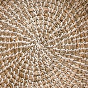 Haute bonne qualité bambou rotin plateaux ensemble table de service plateaux décoratifs maison vente en gros bon prix décorations pour la maison - Product Image 3