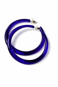 Trendy Blue Resin <b>Drop</b> Earrings for Women Islamic Party Jewelry - Product Image 6