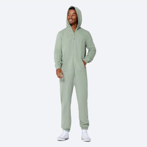 Animal de dibujos animados Onesie Pijamas Polar Fleece Manga larga Parejas Otoño e Invierno Comercio exterior Ropa para el hogar - Product Image 2