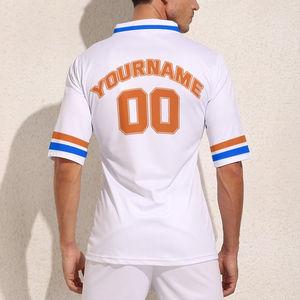 Maillot de rugby sublimé pour hommes, logo personnalisé, respirant, grande taille, vêtements de sport, vêtements d'équipe, vente en gros, fournisseur direct d'usine - Product Image 6