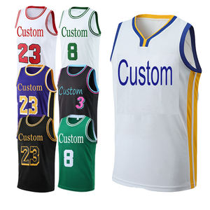 Men Basketball Jersey Custom Logo Plus Size Breathable <b>Mesh</b> Fabric Quick Dry Sleeveless Sportswear for Professional Competition - Product Image 6