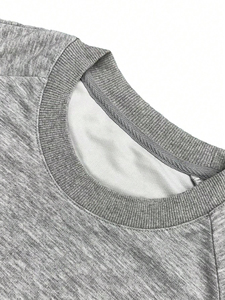 Sudadera para Hombre 100% Algodón, Sudadera de Alta Calidad con Hombros Caídos, Cuello Redondo, Talla Grande, Sudadera Personalizada Extra Grande - Product Image 3