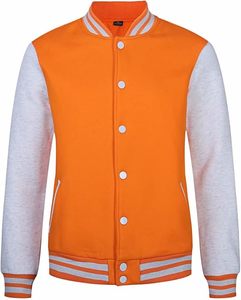 Chaqueta de bombardero unisex para hombre, chaqueta informal ajustada con cuello levantado y patrón de letras, transpirable a prueba de viento - Product Image 6