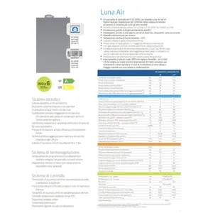 Caldaia a Condensazione Integrata Baxi Luna Air 28 kW per Sistemi HVAC Domestici con Produzione Istantanea di Acqua Calda Sanitaria - Product Image 6