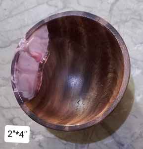 ชามไม้2ชิ้นสำหรับใช้ในงานปาร์ตี้ดีไซน์หรูหราคลาสสิกขัดเงามาตรฐาน - Product Image 4