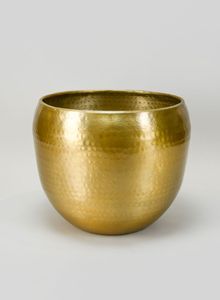 Pot de fleur et jardinière en or pour les maisons et le jardin Pots de fleurs martelés décoratifs et jardinière avec les meilleurs pots de qualité supérieure - Product Image 6