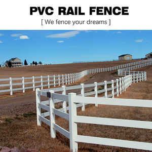 Clôture d'arène équestre <span class=keywords><strong>en</strong></span> <span class=keywords><strong>PVC</strong></span> personnalisée de 6 pieds, 8 pieds, 10 pieds, clôture de jardin <span class=keywords><strong>en</strong></span> vinyle composite de haute qualité, <span class=keywords><strong>blanc</strong></span>, <span class=keywords><strong>kit</strong></span> de portail et de poteaux <span class=keywords><strong>en</strong></span> plastique - Product Image 2