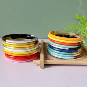 ACERCA DE HORN Hecho a mano de lujo al por mayor Natural Buffalo Ox Cow Horn Bangle Joyería de moda para hombres y mujeres - Product Image 5