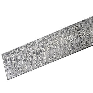 เหล็กดามัสกัสแบบแบนสำหรับทำมีดสั่งทำ - Product Image 5