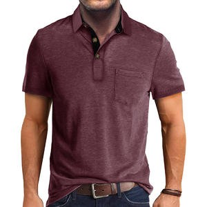 Camiseta de Verano para Hombre, Color Sólido, Manga Corta, Estilo Casual Europeo Americano, Diseño con Flecos, Secado Rápido - Product Image 2