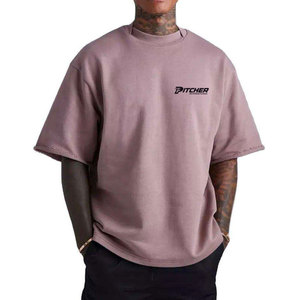 Camiseta Extra Grande Estilo Profesional para Hombre, Corte Holgado, Estilo Urbano, Tejido Transpirable de Primera Calidad, Ropa Cómoda para el Día a Día - Product Image 1
