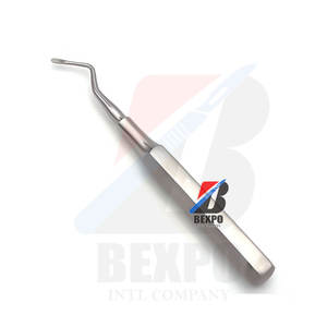 Instruments dentaires manuels en acier inoxydable chirurgical Curette chirurgicale à mue osseuse 3mm à une extrémité - Product Image 2
