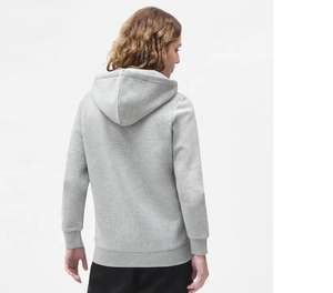 Ropa de calle sólida de alta calidad para mujer, de gran tamaño de algodón 100% Sudadera con capucha, sudadera informal personalizada en blanco, sudaderas con capucha para mujer - Product Image 2