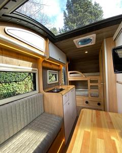 Cheap Modern Quality Design Travel Trailer Interior with Wood <b>Floor</b> and Comfortable <b>Seating</b> for 6 Person Use Ready For Export - Product Image 6