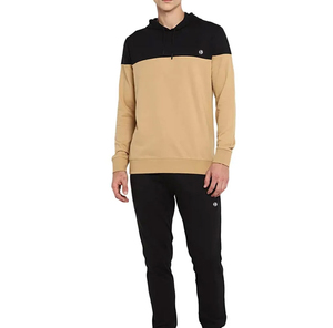 Suministro directo de fábrica Última colección Hombres Pullover Chándal Logotipo personalizado Impreso Color sólido Hombres Pullover Chándal - Product Image 1