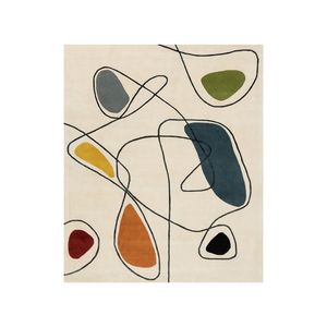 Personnalisable 100% laine soie grand luxe boucle motif tapis épais en peluche salle à manger voiture tapis de prière haute qualité ensemble moderne - Product Image 1