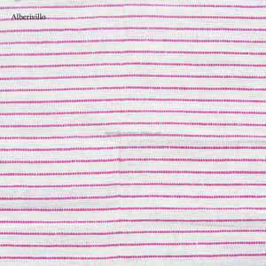 Washable Yarn Dyed Dobby Stripe Fabric Cotton Factory Selling 100% Cotton Striped Shirting Fabric for Men Clothes - Product Image 5