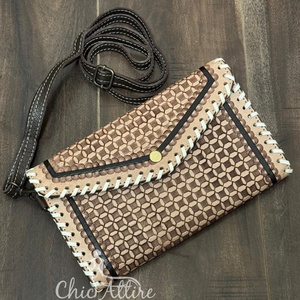 Nuevo bolso de mano de cuero con correa para el hombro, monedero personalizado de alta calidad, bolso de noche hecho a mano de diseñador para mujer - Product Image 1