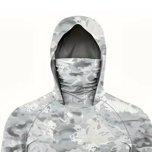 Diseño Original Sublimación Ropa de pesca Sudaderas con capucha de manga larga para pesca Escalada Caza Sudaderas con capucha de pesca de secado rápido - Product Image 6