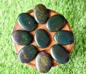 Pierre de sang Superbe gemme pour cristal de guérison Pocket Palm Stone Thumb Wow Bloodstone Palm Stone Crystal Gemstones Wow Quality Gem - Product Image 1