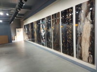 Comptoirs de cuisine modernes effet marbre et granit Dessus de table 800x2400mm 800x3000mm 800x3200mm Dalle de pierre frittée