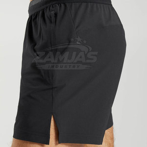 Short de course pour homme le plus vendu – Taille élastique, coton respirant, motif uni, dernier design, prix raisonnable - Product Image 5
