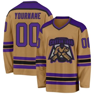 Maillots de hockey sur glace personnalisés de haute qualité OEM Factory Pro Fit Design Vente en gros Polyester durable sublimé Vêtements d'équipe à séchage rapide - Product Image 2