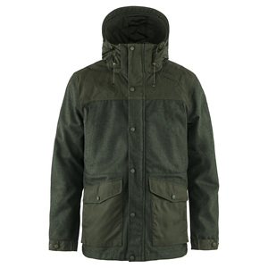 Veste de chasse imperméable vert olive de luxe sur mesure pour hommes, vêtements d'extérieur et d'hiver coupe-vent de haute qualité OEM - Product Image 3
