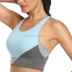 Women's High Support Sports <b>Bra</b> Shockproof Quick Dry Yoga Gym Running Seamless Workout Fitness <b>Bra</b> Four-Way <b>Stretch</b> 100% - Product Image 6