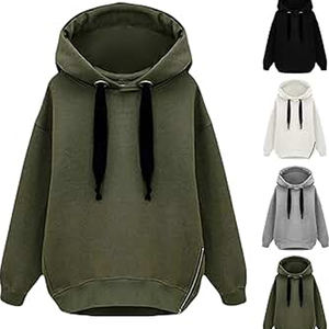 Élégant confort confortable tout sweat à capuche respirant tissu tissé léger pour une tenue décontractée de tous les jours pour les occasions d'hiver - Product Image 4