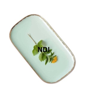 Bandeja DE SERVICIO DE Metal con acabado esmaltado decorativo hecho a mano, diseño novedoso, tendencia superior, bandeja de servicio de desayuno usada multiusos - Product Image 1