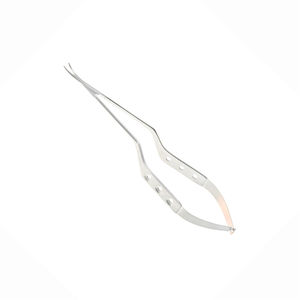 Micro-ciseaux de qualité supérieure, lames angulaires, pointe incurvée, acier inoxydable, micro-ciseaux de qualité supérieure pour usage clinique - Product Image 2