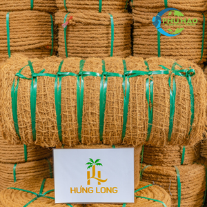High Quality Product 2024 Coconut Coir Net Eco-Friendly Material Export From Vietnam Used for Erosion Control, Sunshade,... - Product Image 2