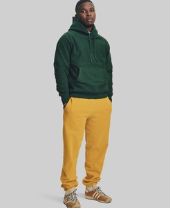 Sweat à capuche à tissage inversé pour hommes, point contrasté personnalisé, conception réversible en molleton de coton - Product Image 1