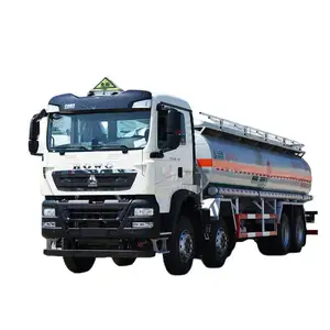 Gasoline delivery 8x4 26cbm oil gas tank truck 20000 liters fuel tank truck for sale