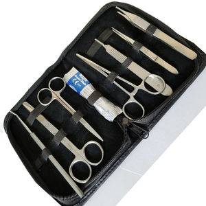 7 pièces médecin étudiant chirurgie avancée anatomie dissection outils Kit métal acier biologie étudiants ensembles chirurgicaux - Product Image 6