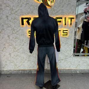 ชุดวอร์มมีซิปสำหรับผู้ชายชุดวอร์มสำหรับผู้ชายดีไซน์ใหม่ทำตามสั่ง - Product Image 2