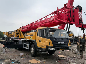 رافعة شاحنة ساني مستعملة بحمولة 25 طن طراز STC250E5، رافعة هيدروليكية متنقلة للبيع - Product Image 1