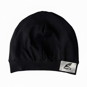 Jackets Unisex <b>Beanie</b> Caps in Black Color Travel Ready Breathable <b>Waterproof</b> Adjustable Wholesale Caps with Your Own Logo - Product Image 1