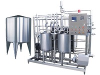 Ligne de production industrielle entièrement automatique d'œufs liquides, pasteurisateur, mélangeur, emballage en carton Gable Top, contrôle PLC, SUS316L/SUS304