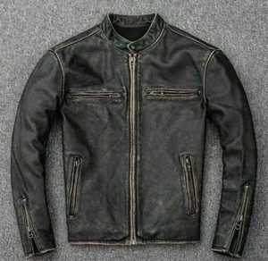 Veste en jean en cuir personnalisable de haute qualité unisexe 100% coton Style décontracté pour l'hiver avec logo brodé - Product Image 2