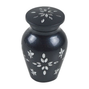 Multiple Colored Cremation Token <b>Urns</b> Funeral <b>Urns</b> For Human Ashes Mini Keepsake Indian Metallic Design Trendy Handcrafted <b>Jars</b> - Product Image 4