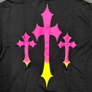 Camisetas bordadas de gran tamaño con hombros caídos para hombres, logotipo personalizado, bordado de alta calidad, peso pesado, camisetas de algodón de ajuste Regular - Product Image 6